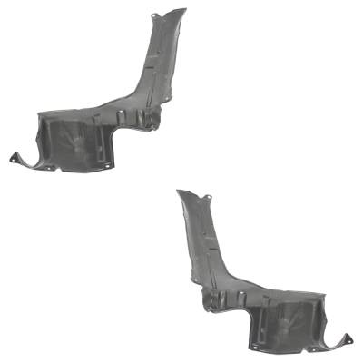 Rareelectrical - Engine Splash Guard Compatible With 2002-2006 Mazda Mpv Left And Right Plastic Guard Ld4756341 Under - Image 6