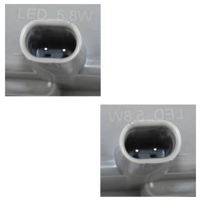 Rareelectrical - New Pair Of Driving Light Compatible With Mercedes Benz C63 Amg Base C63 Amg Edition 507 2012-2015 - Image 6