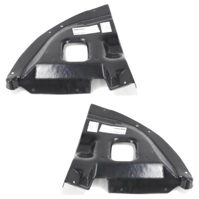 Engine Splash Guard Compatible With 2000-2005 Mitsubishi Eclipse Left And Right Plastic Guard