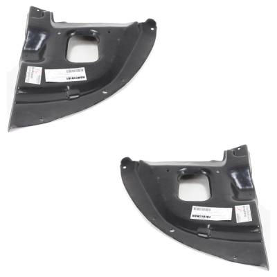 Rareelectrical - Engine Under Cover Compatible With 2000 Mitsubishi Eclipse Left And Right 2.4L 4-Cyl 3.0L V6 Bolt-On - Image 4