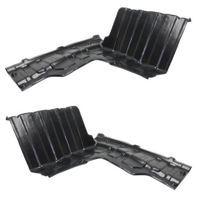 Rareelectrical - Engine Splash Guard Compatible With 2012-2013 Kia Rio Left And Right Plastic Guard 291301W000 Under - Image 2