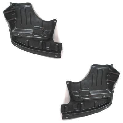 Rareelectrical - Engine Splash Guard Under Cover For 1995-1999 Nissan Maxima I30 Front Left And Front Right 3.0L V6 - Image 2
