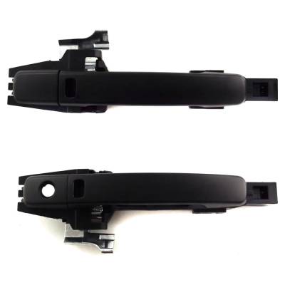 Rareelectrical - Front Driver And Passenger Side Exterior Door Handle Compatible With 2007-2012 Nissan Sentra Primed - Image 2