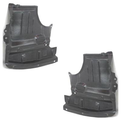 Rareelectrical - Engine Splash Guard Under Cover Compatible With 1995 Nissan Maxima I30 Front Left And Front Right - Image 3