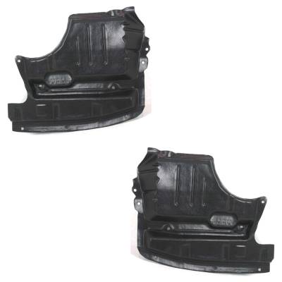 Rareelectrical - Engine Splash Guard Under Cover Compatible With 1995 Nissan Maxima I30 Front Left And Front Right - Image 4