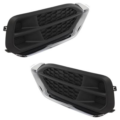Rareelectrical - Front Left And Front Right Fog Light Cover Compatible With Acura Rdx Base 2016-2018 By Ac1038112 - Image 2