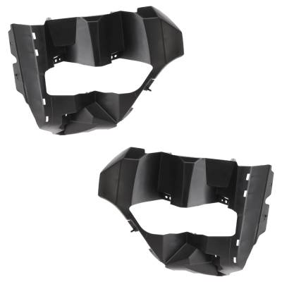 New Front Left And Front Right Bumper Bracket Compatible With Nissan Frontier Sv 6 Cyl 3.8L Frontier