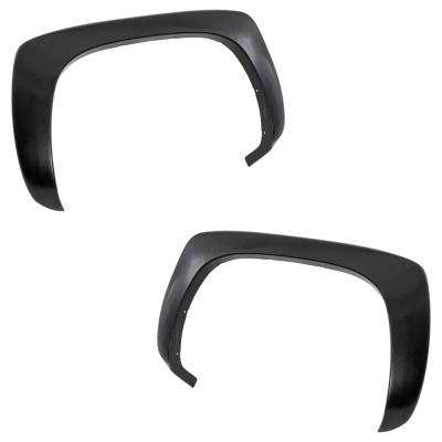Rareelectrical - New Rear Left And Rear Right Fender Trim Compatible With Cadillac Chevrolet Gmc Suburban 2500 Ls 8 - Image 2