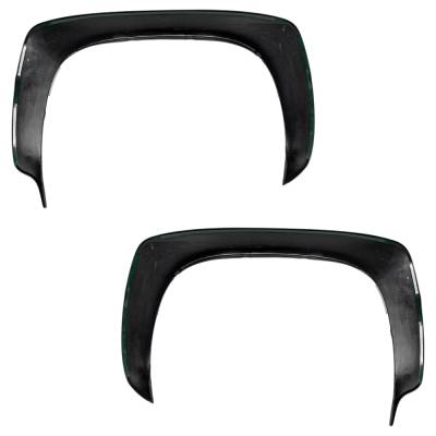 Rareelectrical - New Rear Left And Rear Right Fender Trim Compatible With Cadillac Chevrolet Gmc Escalade Esv Base 8 - Image 3
