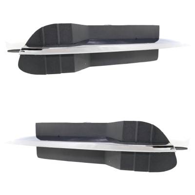 Rareelectrical - New Front Left Outer And Front Right Outer Fog Light Cover Compatible With Chevrolet Malibu Lt 4 Cyl - Image 2