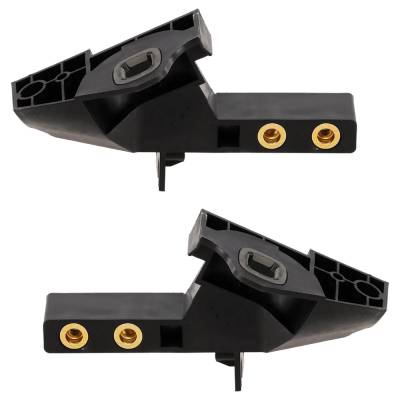 New Front Left And Front Right Bumper Bracket Compatible With Mercedes Benz C300 Base 4 Cyl 2.0L
