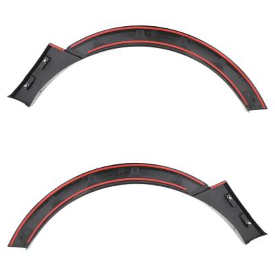 Rareelectrical - New Rear Left And Rear Right Fender Trim Compatible With Ford Expedition El Platinum Expedition El - Image 5