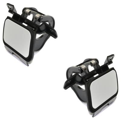 Rareelectrical - New Pair Of Headlight Washer Cover Compatible With Mercedes Benz Slk350 Base Slk55 Amg Base - Image 2