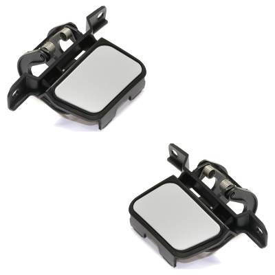 Rareelectrical - New Pair Of Headlight Washer Cover Compatible With Mercedes Benz Slk350 Base Slk55 Amg Base - Image 3