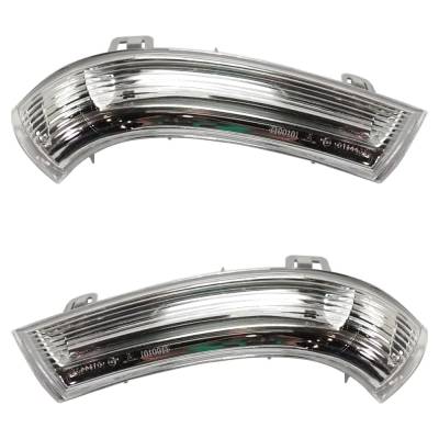 Rareelectrical - New Pair Of Mirror Turn Signal Light Compatible With Volkswagen Jetta S 4 Cyl 2.0L Jetta Comfortline - Image 5