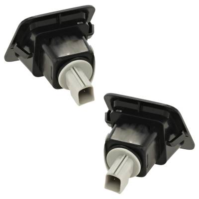 Rareelectrical - New Pair Of License Plate Light Compatible With Ford F-150 Xl 6 Cyl 2.7L F-150 Xl 6 Cyl 3.3L - Image 5