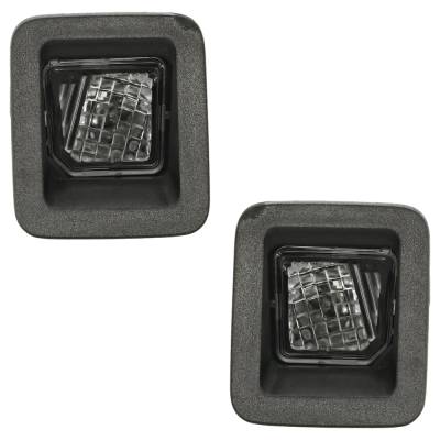 New Pair Of License Plate Light Compatible With Ford F-150 Xlt 6 Cyl 3.5L F-150 Xl 6 Cyl 3.0L