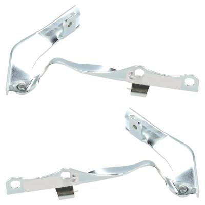 Rareelectrical - New Pair Of Hood Hinge Compatible With Infiniti Nissan G35 Sport 350Z Track 2003 Production Date To - Image 2