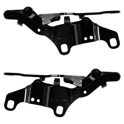 Rareelectrical - New Pair Of Hood Hinge Compatible With Bmw 328I Base 4 Cyl 2.0L 2012 Production Date To December - Image 4