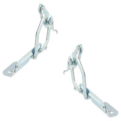 Rareelectrical - New Pair Of Hood Hinge Compatible With Ford Fiesta Se 3 Cyl 1.0L Fiesta Titanium 4 Cyl 1.6L - Image 7