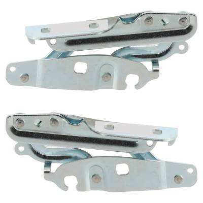 New Pair Of Hood Hinge Compatible With Ford Fiesta Sel 4 Cyl 1.6L Fiesta St 4 Cyl 1.6L 2011-2019 By