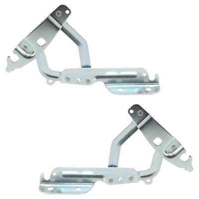 Rareelectrical - New Pair Of Hood Hinge Compatible With Ford Fiesta Titanium 4 Cyl 1.6L Fiesta S 4 Cyl 1.6L 2011-2019 - Image 2