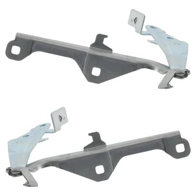 New Pair Of Hood Hinge Compatible With Ford Mustang Ecoboost Mustang Gt 2015-2017 By Fo1236167