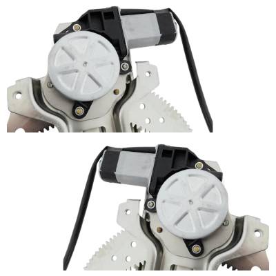 Rareelectrical - New Front Left And Front Right Window Regulator Compatible With Honda Accord Lx 4 Cyl 2.3L Accord Lx - Image 5