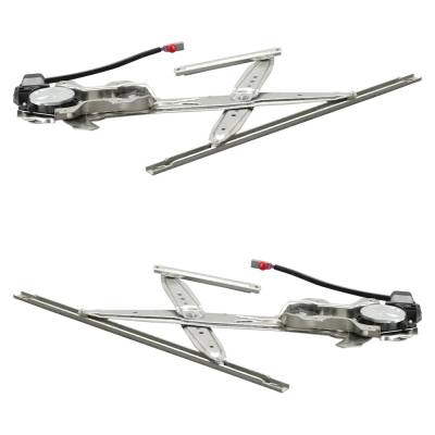 New Front Left And Front Right Window Regulator Compatible With Honda Accord Se 4 Cyl 2.3L Accord Lx