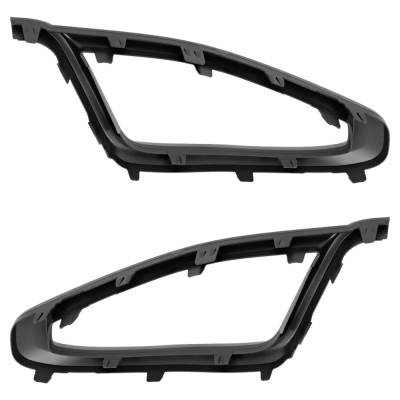 Rareelectrical - New Front Left And Front Right Fog Light Trim Compatible With Jeep Cherokee Trailhawk 4 Cyl 2.0L - Image 4
