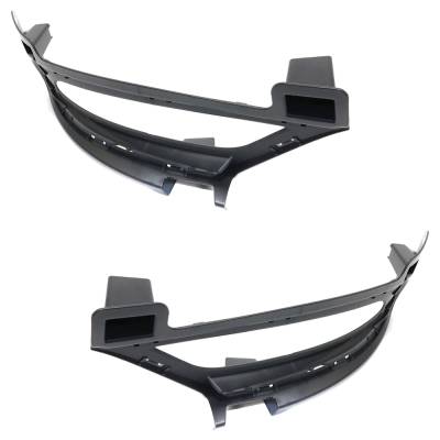 Rareelectrical - New Front Left And Front Right Fog Light Trim Compatible With Chrysler 300 S 6 Cyl 3.6L 300 S 8 Cyl - Image 2