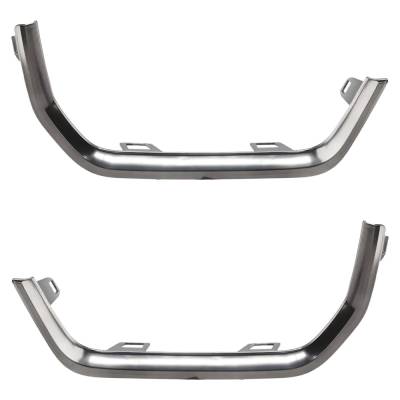 Rareelectrical - New Front Left Outer And Front Right Outer Fog Light Trim Compatible With Gmc Terrain At4 4 Cyl 1.5L - Image 2