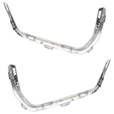 Rareelectrical - New Front Left Outer And Front Right Outer Fog Light Trim Compatible With Gmc Terrain At4 4 Cyl 1.5L - Image 6