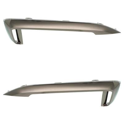 Rareelectrical - New Pair Of Grille Trim Compatible With Bmw 740I Xdrive Base 740I Base 2016-2019 By Bm1046137 - Image 4