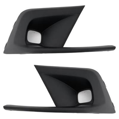 Rareelectrical - New Front Left And Front Right Fog Light Trim Compatible With Honda Civic Ex 4 Cyl 2.0L Civic Lx 4 - Image 2
