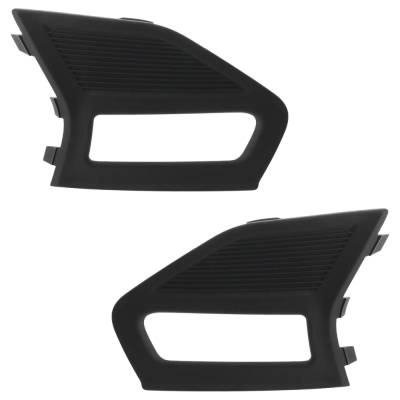 New Front Left And Front Right Fog Light Trim Compatible With Ford Fusion Sel Hybrid 4 Cyl 2.0L