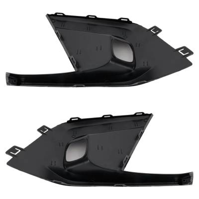 Rareelectrical - New Front Left And Front Right Fog Light Trim Compatible With Honda Civic Ex 4 Cyl 2.0L Civic Si 4 - Image 4