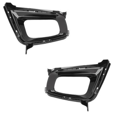 Rareelectrical - New Front Left And Front Right Fog Light Trim Compatible With Kia Optima Lx Optima Ex 2014-2015 By - Image 2