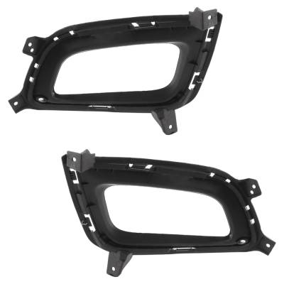 Rareelectrical - New Front Left And Front Right Fog Light Trim Compatible With Kia Optima Lx Optima Ex 2014-2015 By - Image 5