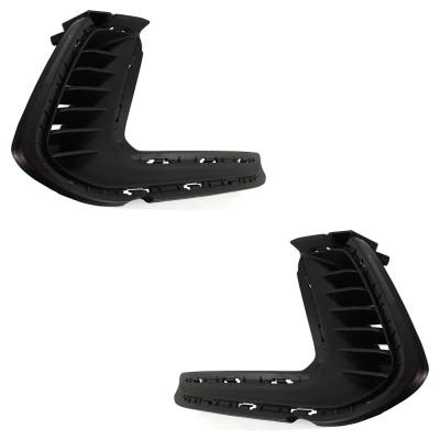 Rareelectrical - New Front Left And Front Right Fog Light Trim Compatible With Hyundai Elantra Ultimate 4 Cyl 2.0L - Image 2