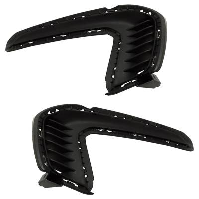 Rareelectrical - New Front Left And Front Right Fog Light Trim Compatible With Hyundai Elantra Gl 4 Cyl 2.0L Elantra - Image 6