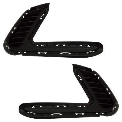 Rareelectrical - New Front Left And Front Right Fog Light Trim Compatible With Hyundai Elantra Ultimate 4 Cyl 2.0L - Image 3