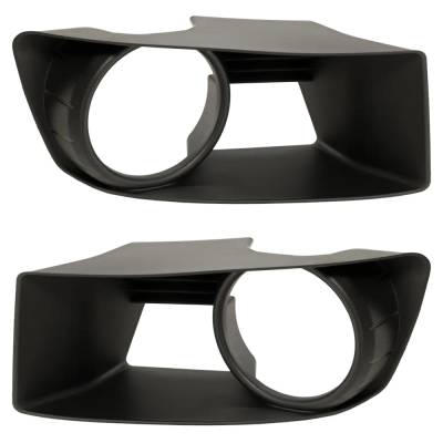 New Front Left And Front Right Fog Light Trim Compatible With Dodge Caliber Uptown 4 Cyl 2.0L