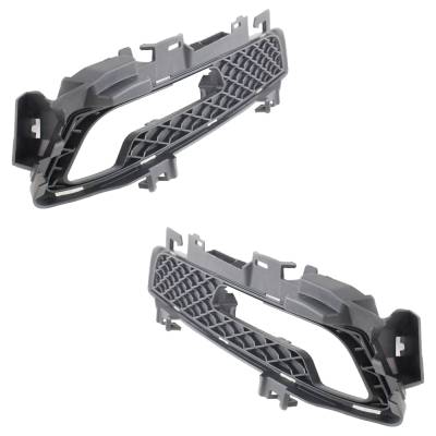 Rareelectrical - New Front Left And Front Right Fog Light Trim Compatible With Mercedes Benz E350 4Matic E550 Base - Image 3