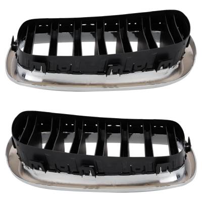 Rareelectrical - New Pair Of Grille Assembly Compatible With Bmw X5 Sdrive35i 6 Cyl 3.0L X5 Xdrive40e 4 Cyl 2.0L - Image 5