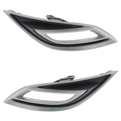 Rareelectrical - New Front Left And Front Right Fog Light Trim Compatible With Mazda Cx-9 Sport 6 Cyl 3.7L Cx-9 Gt 6 - Image 4