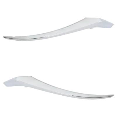Rareelectrical - New Pair Of Grille Trim Compatible With Nissan Altima Platinum 4 Cyl 2.5L Altima Sl 4 Cyl 2.5L 2023 - Image 3