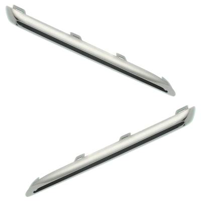 Rareelectrical - New Left Upper And Right Upper Grille Trim Compatible With Mercedes Benz E300 Base E350 4Matic - Image 2