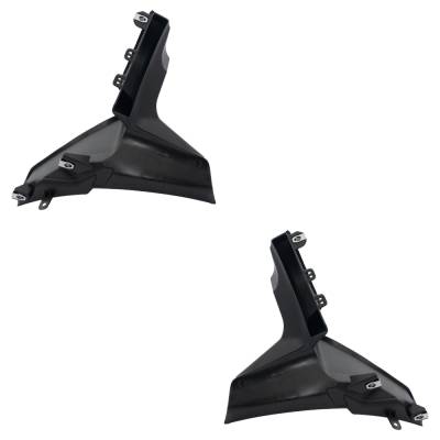 New Pair Of Headlight Bracket Compatible With Ford F-150 Platinum 8 Cyl 5.0L F-150 Ssv 8 Cyl 5.0L