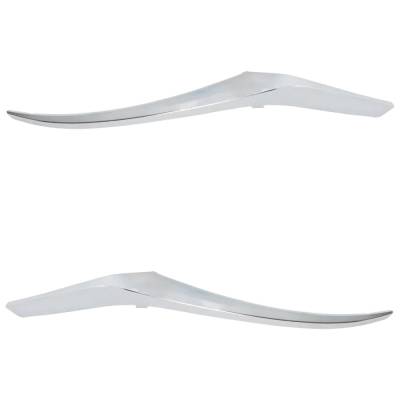 Rareelectrical - New Pair Of Grille Trim Compatible With Nissan Altima Sl 4 Cyl 2.5L Altima S 4 Cyl 2.5L 2023 By - Image 2